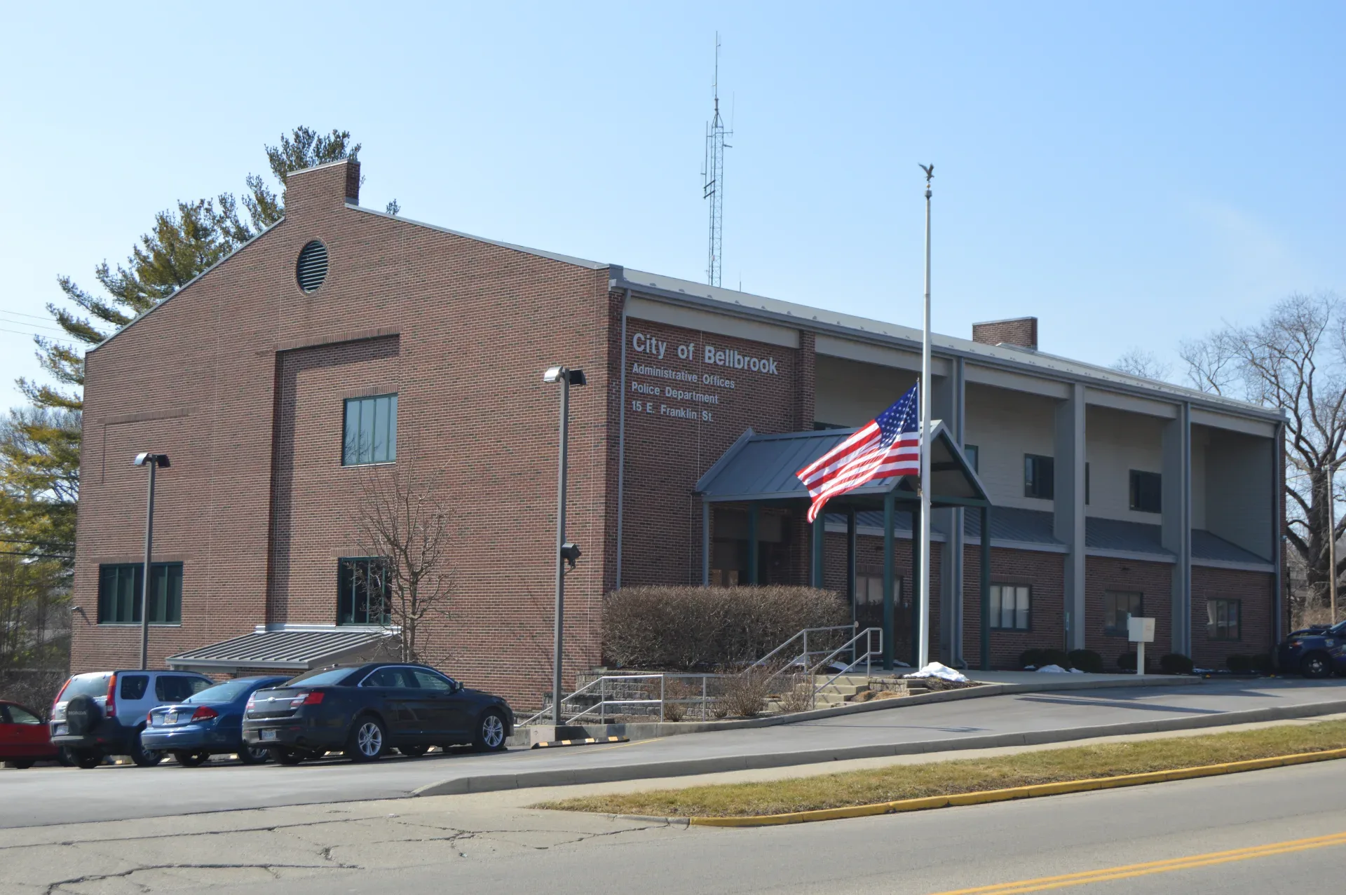 City of Bellbrook administrative offices and police department in Bellbrook, Ohio
